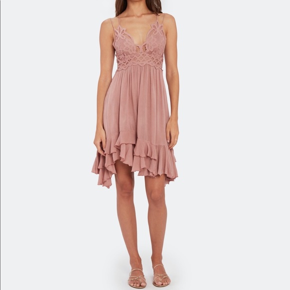 LAST 1! Free People FP One Adella mini slip rose - Picture 9 of 16